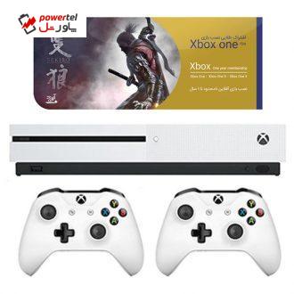 مجموعه کنسول بازی مایکروسافت مدل Xbox One S ظرفیت 1 ترابایت به همراه ۲۰ عدد بازی مجموعه کنسول بازی مایکروسافت مدل Xbox One S ظرفیت 1 ترابایت به همراه ۲۰ عدد بازی