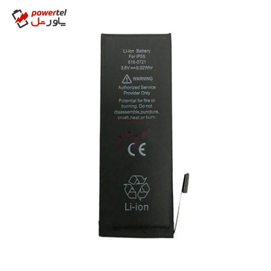 باتری آیفون مدل 0720-616 APN با ظرفیت 1560 میلی آمپر ساعت مناسب برای گوشی موبایل اپل iPhone 5S