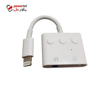 مبدل لایتنینگ به جک 3.5 میلی متری / لایتنینگ مدل GL062