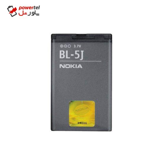 باتری موبایل مدل BL-5J ظرفیت 1320 میلی آمپر ساعت مناسب برای گوشی موبایل نوکیا N900