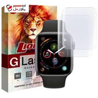 محافظ صفحه نمایش یووی لایت لایونکس مدل LSP مناسب برای اپل واچ 42 میلی متری بسته دو عددی