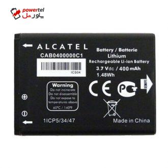 باتری موبایل مدل CAB22D000C1 ظرفیت 750میلی آمپر ساعت مناسب برای گوشی موبایل الکاتل Alcatel OT 665