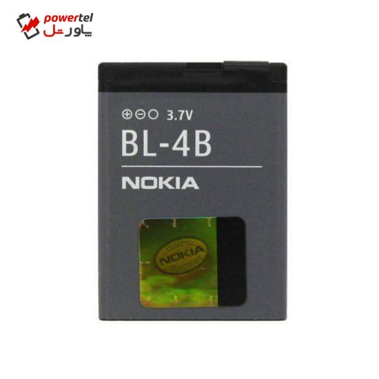 باتری موبایل مدل BL-4B ظرفیت 700 میلی آمپر ساعت مناسب برای گوشی موبایل نوکیا 2630