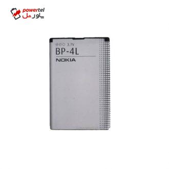 باتری موبایل مدل bp-4l ظرفیت 1500 میلی آمپر ساعت مناسب برای گوشی موبایل نوکیاe52