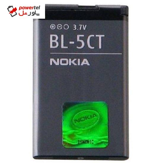 باتری موبایل مناسب برای نوکیا مدل BL-5CT با ظرفیت 1050 میلی آمپر ساعت