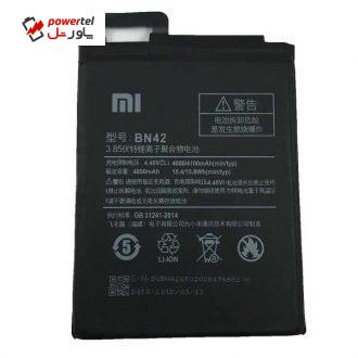 باتری موبایل مدل BN42 مناسب برای گوشی موبایل شیائومی Redmi 4