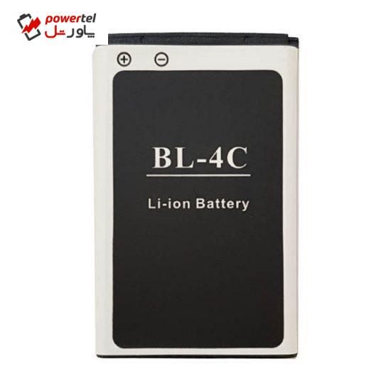 باتری موبایل مدل BL-4C ظرفیت 890 میلی آمپر ساعت مناسب برای گوشی موبایل  نوکیا C2-05