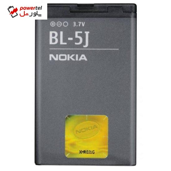 باتری موبایل مدل BL-5J  با ظرفیت 1320mAh مناسب برای گوشی موبایل نوکیا 5J