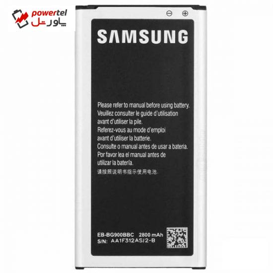 باتری موبایل سامسونگ مدل EB-BG900BBC ظرفیت 2800 میلی امپرساعت مناسب برای گوشی سامسونگ Galaxy S5
