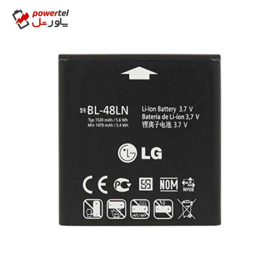 باتری گوشی مدل BL-48LN مناسب برای گوشی ال جی Optimus Elite