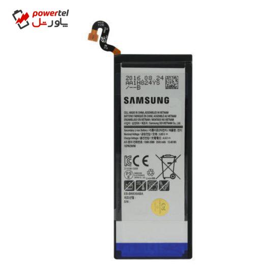 باتری موبایل مدل EB-BN930ABA ظرفیت 3500 میلی آمپر ساعت مناسب برای گوشی موبایل سامسونگ Galaxy Note 7