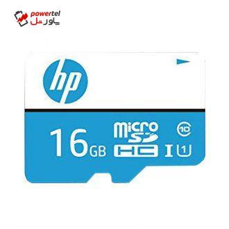 کارت حافظه microSDHC اچ پی مدل mi210 کلاس 10 استاندارد UHS-I سرعت 80MBps ظرفیت 16 گیگابایت