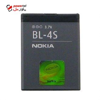 باتری موبایل مناسب برای نوکیا مدل BL-4S با ظرفیت 860 میلی آمپر ساعت