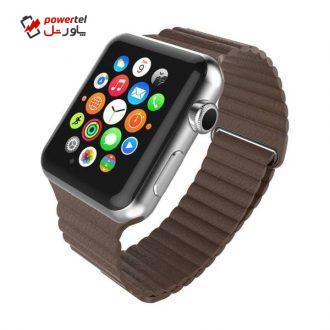 بند مدل Leather Loop مناسب برای اپل واچ 42 میلی متری