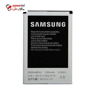 باتری موبایل مدل EB504465VU ظرفیت 1500 میلی آمپر ساعت مناسب برای گوشی موبایل سامسونگ I5800 Galaxy 3