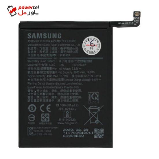 باتری موبایل مدل SCUD WT N6 ظرفیت 4000 میلی آمپرساعت مناسب برای گوشی موبایل سامسونگ Galaxy A20s