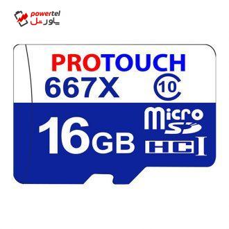 کارت حافظه microSDHC پروتاچ مدل Ultra کلاس 10 استاندارد UHS-1 U1 سرعت 100MBps ظرفیت 16 گیگابایت کارت حافظه microSDHC پروتاچ مدل Ultra کلاس 10 استاندارد UHS-1 U1 سرعت 100MBps ظرفیت 16 گیگابایت