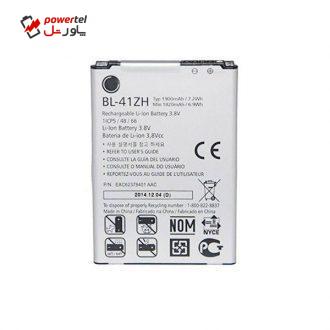 باتری موبایل مدل BL-41ZH ظرفیت 1900 میلی آمپر ساعت مناسب برای گوشی موبایل ال جی Leon