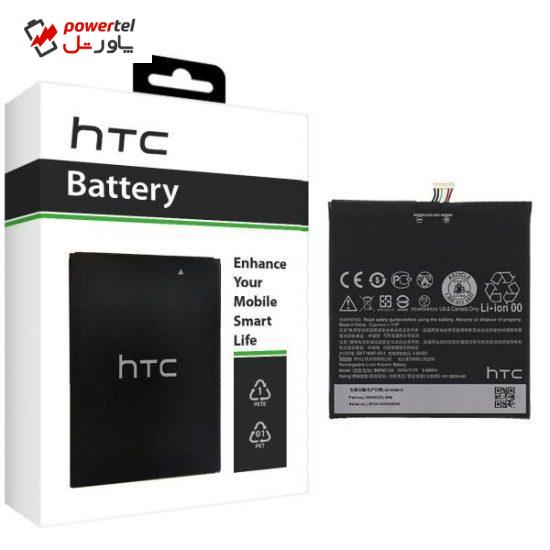 باتری موبایل اچ تی سی مدل B0P9C100 با ظرفیت 2600mAh مناسب برای گوشی موبایل HTC Desire 826