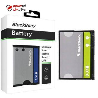 باتری موبایل بلک بری مدل D-X1 با ظرفیت 1380mAh مناسب برای گوشی موبایل بلک بری Storm2 9550