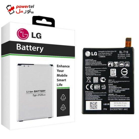 باتری موبایل ال جی مدل  BL-T19 با ظرفیت 2700mAh مناسب برای گوشی موبایل ال جی Nexus 5X