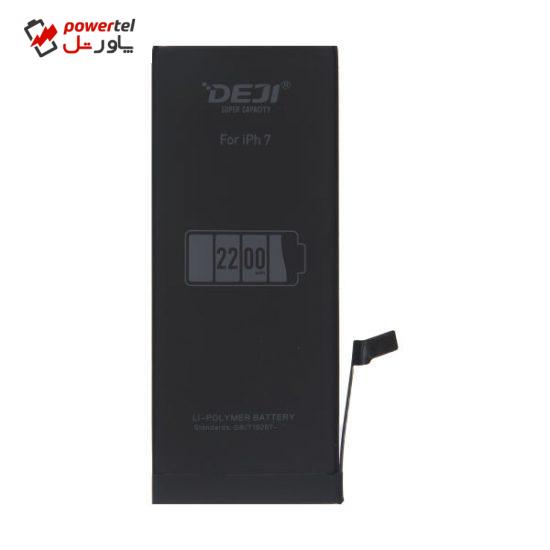 باتری موبایل دجی مدل DJ-IPH7G ظرفیت 2200 میلی آمپر ساعت مناسب برای گوشی موبایل اپل iPhone 7