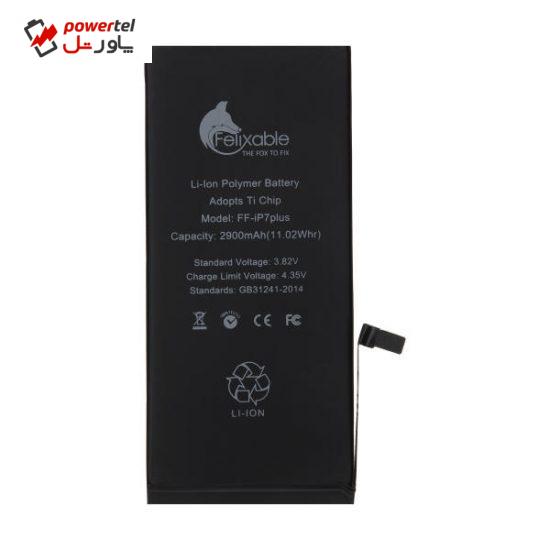باتری موبایل فلیکسبل مدل FF-iP7P ظرفیت 2900 میلی آمپر ساعت مناسب برای گوشی موبایل اپل iPhone 7 Plus