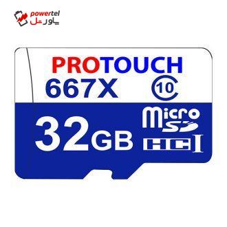 کارت حافظه microSDHC پروتاچ مدل Ultra کلاس 10 استاندارد UHS-1 U1 سرعت 100MBps ظرفیت 32 گیگابایت کارت حافظه microSDHC پروتاچ مدل Ultra کلاس 10 استاندارد UHS-1 U1 سرعت 100MBps ظرفیت 32 گیگابایت