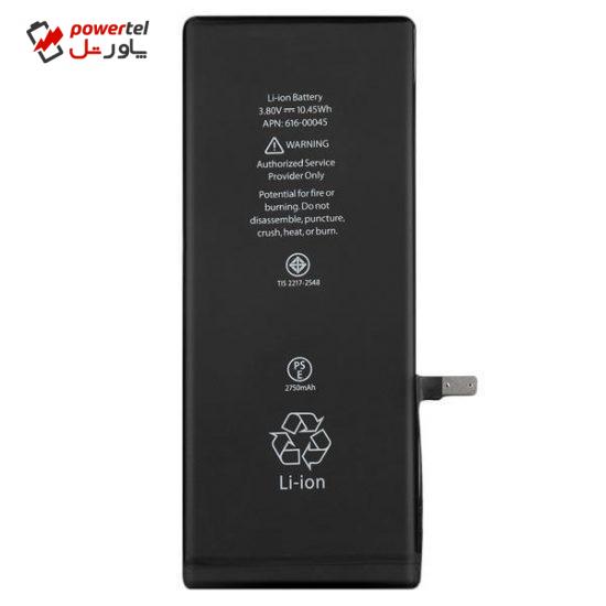 باتری موبایل مدل 00045-616 APN ظرفیت 2750 مناسب برای گوشی موبایل اپل Iphone 6S Plus