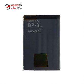 باتری موبایل مدل bp-3L ظرفیت 1300 میلی آمپر ساعت مناسب برای گوشی موبایل نوکیا603