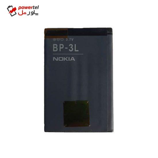 باتری موبایل مدل bp-3L ظرفیت 1300 میلی آمپر ساعت مناسب برای گوشی موبایل نوکیا603