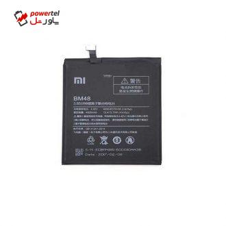 باتری موبایل مدل bm48 ظرفیت 4000 میلی آمپر ساعت مناسب برای گوشی موبایل شیائومی Redmi Mi Note 2