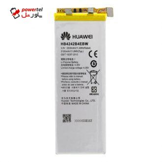 باتری موبایل مدل HB4242B4EBW1 ظرفیت 3000 میلی آمپر ساعت مناسب برای گوشی موبایل آنر 4X