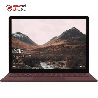 لپ تاپ 13 اینچی مایکروسافت مدل Surface Laptop Burgundy – S لپ تاپ 13 اینچی مایکروسافت مدل Surface Laptop Burgundy – S