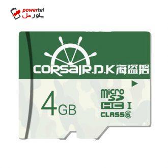 کارت حافظه micro SDHC کرسیر دی کی مدل Ultra-Fast کلاس 6 استاندارد UHS-I سرعت 80MBps ظرفیت 4 گیگابایت