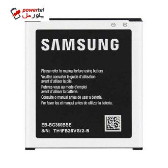 باتری موبایل مدلEB-BG360BBE ظرفیت 2000 میلی آمپر ساعت مناسب برای گوشی موبایل سامسونگ Galaxy Core Prime