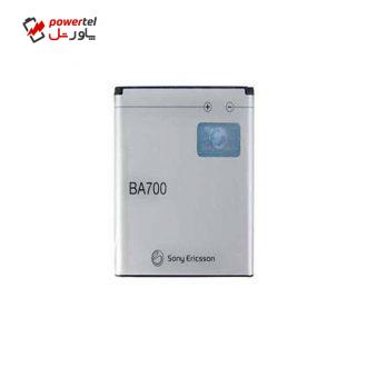 باتری موبایل مدل BA700 ظرفیت 1500میلی آمپر ساعت مناسب برای گوشی موبایل سونی Xperia tipo