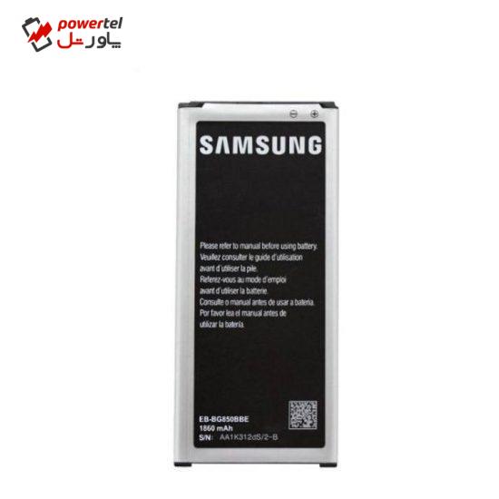 باتری موبایل مدلEB-BG850BBE1 ظرفیت 1860 میلی امپر ساعت مناسب برای گوشی موبایل سامسونگ Galaxy Alpha
