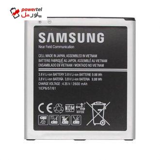 باتری موبایل مدلEB-BG530BBE65ظرفیت 2600 میلی آمپر ساعت مناسب برای گوشی موبایل سامسونگ Galaxy Grand Prime