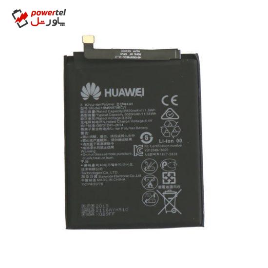 باتری موبایل مدل HB405979ECW4 ظرفیت 3020 میلی آمپر ساعت مناسب برای گوشی موبایل آنر 7s