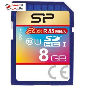 کارت حافظه SDHC سیلیکون پاور مدل Elite کلاس 10 استاندارد UHS-I U1 سرعت 85MBps ظرفیت 8 گیگابایت