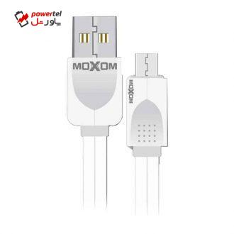 کابل تبدیل USB به microUSB موکسوم مدل CC-20 طول 1متر کابل تبدیل USB به microUSB موکسوم مدل CC-20 طول 1متر