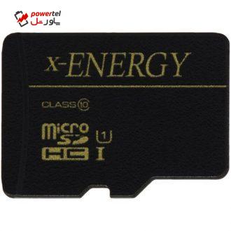 کارت حافظه‌ microSDHC اکس-انرژی مدل IPM کلاس 10 استاندارد U1 سرعت 80MBps ظرفیت 8 گیگابایت