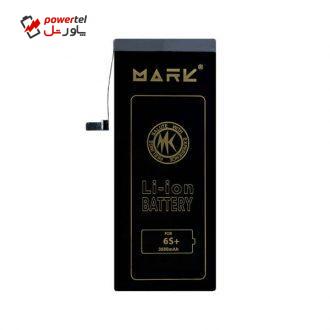 باتری موبایل مارک مدل MK-6s Plus ظرفیت 3580 میلی آمپر ساعت مناسب برای گوشی موبایل اپل Iphone 6S Plus