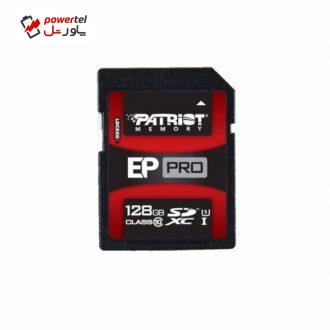 کارت حافظه SDXC پتریوت مدلEP Pro کلاس 10 UHS-1 ظرفیت 128 گیگابایت