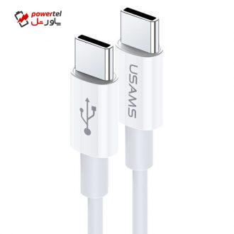 کابل USB-C یوسمز مدل US-SJ409 U44 طول 1.2 متر