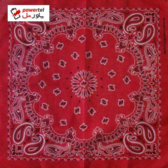 دستمال سر و گردن طرح بته جقه