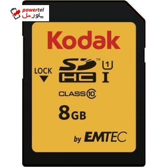 کارت حافظه SDHC امتک کداک کلاس 10 استاندارد UHS-I U1 سرعت 85MBps 580X ظرفیت 8 گیگابایت