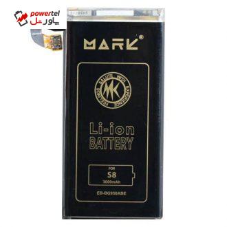 باتری موبایل مارک مدلEB-BG950ABE ظرفیت 3000 میلی آمپر ساعت مناسب برای گوشی موبایل سامسونگ Galaxy S8