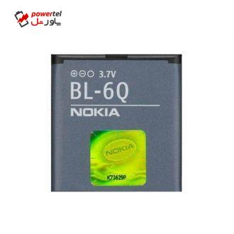 باتری موبایل مدل BL-6Q ظرفیت 970 میلی آمپر ساعت مناسب برای گوشی موبایل نوکیا 6700 Classic